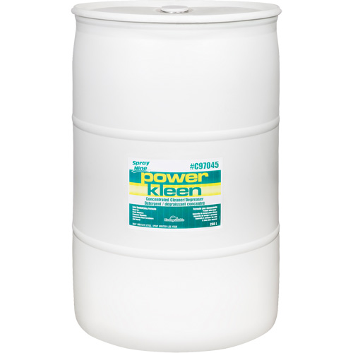 Produit nettoyant pour nettoyeur de pi&egrave;ces Power Kleen, 208 L, Baril Les Distributions ICE