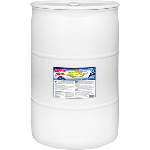 Nettoyant pour salle de presse Spray Nine, 208 L, Baril Les Distributions ICE