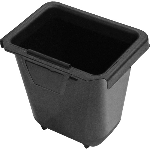 Waste Container, Deskside, Polyethylene, 4-1/4 US Qt. Les Distributions ICE