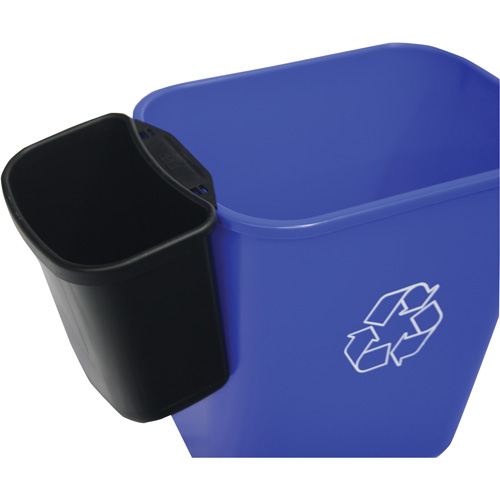 Waste Container, Deskside, Polyethylene, 4-1/4 US Qt. Les Distributions ICE