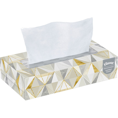 Kleenex&reg; Facial Tissue - Convenience Case, 2 Ply, 7.8" L x 8.3" W, 125 Sheets/Box Les Distributions ICE