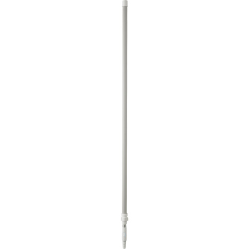 Handle, Broom/Scraper/Squeegee, White, Telescopic, 62" - 113" L Les Distributions ICE