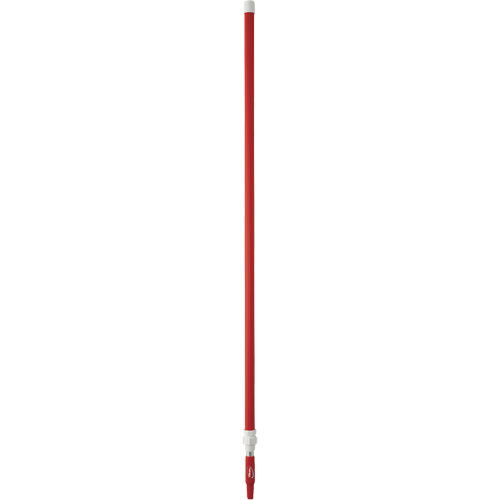 Deck Scrub Handle, Brush/Pad Holder, Red, Telescopic, 62"-113" L Les Distributions ICE