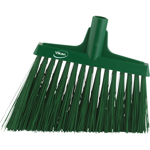 T&ecirc;te de balai oblique, Crins Extra-ferme, 12", Polyester, Vert Les Distributions ICE