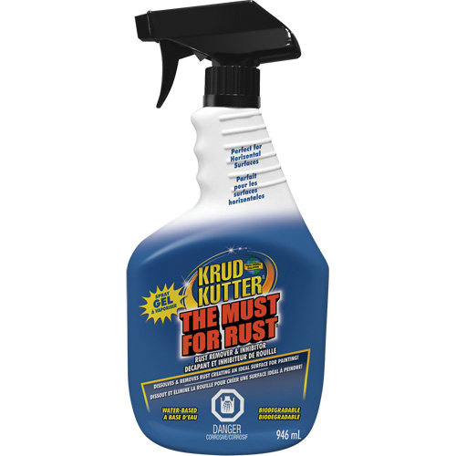 The Must for Rust Rust Remover Gel, Trigger Bottle Les Distributions ICE