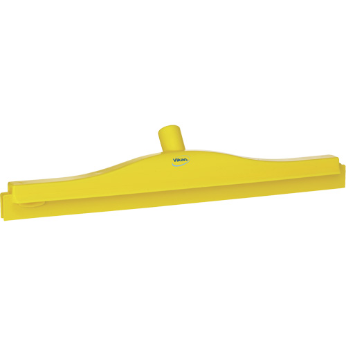 Raclette hygi&eacute;nique &agrave; lame double Ultra, 20", Jaune Les Distributions ICE