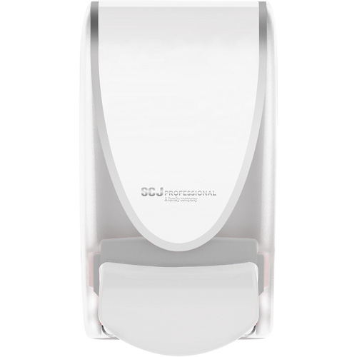 Distributeur transparent pour savon Proline Quick-View, &agrave; pression, Capacit&eacute; de 1000 ml, Format Cartouche de recharge Les Distributions ICE