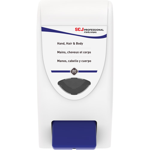 Distributeur de gel pour la douche Cleanse, &agrave; pression, Capacit&eacute; de 4000 ml, Format Cartouche de recharge Les Distributions ICE