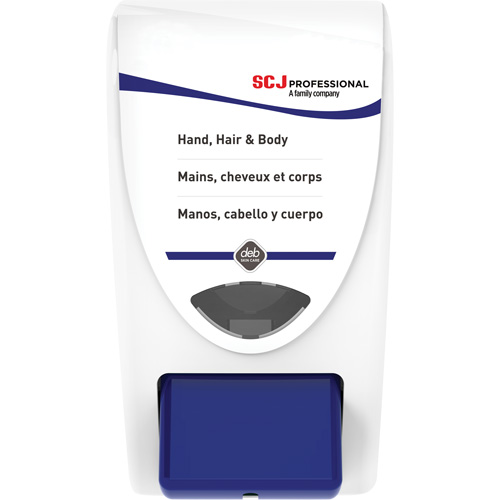 Cleanse Shower Gel Dispenser, Push, 2000 ml Capacity, Cartridge Refill Format Les Distributions ICE
