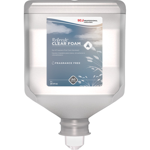 Savon transparent pour les mains Refresh, Mousse, 2 L, Sans parfum Les Distributions ICE