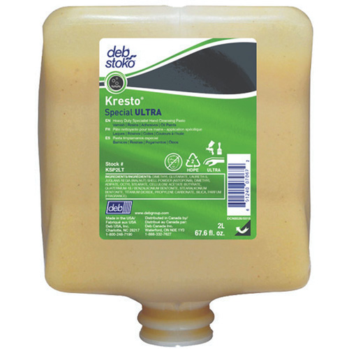 Kresto&reg; Special Ultra Hand Cleaner Refill, Paste, 2 L, Plastic Cartridge, Fresh Scent Les Distributions ICE