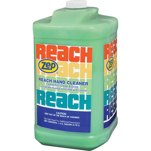 Nettoyant extra puissant pour les mains Reach, Pierre ponce, 3,78 L, Cruche, Parfum&eacute; Les Distributions ICE