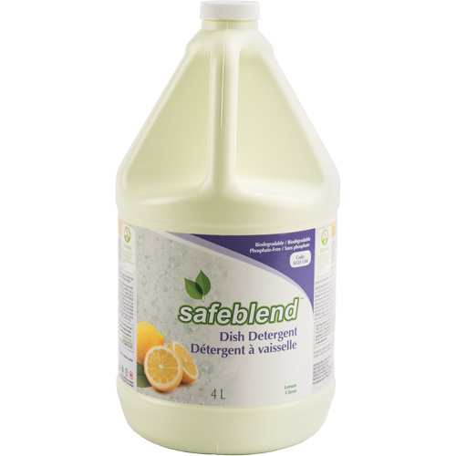 Dish Detergent, Liquid, 4 L, Lemon Les Distributions ICE