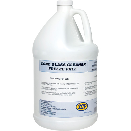 Concentrated Freeze-Free Glass Cleaner, 4 L, Jug Les Distributions ICE