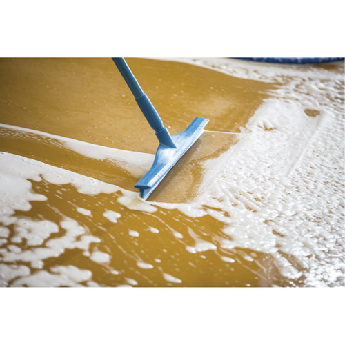 Raclette simple ultra hygi&eacute;nique, 19-1/2", Jaune Les Distributions ICE
