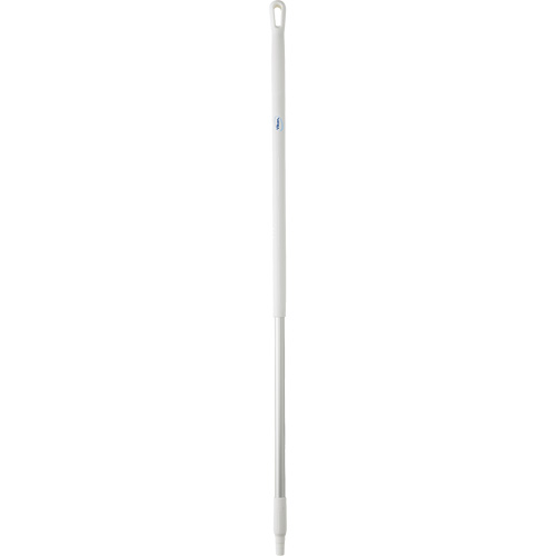 Handle, Broom/Scraper/Squeegee, White, Standard, 51" L Les Distributions ICE