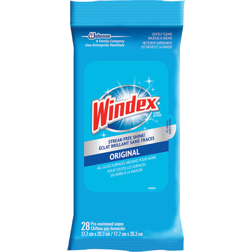 Windex&reg; Glass & Surface Wipes, Packets Les Distributions ICE
