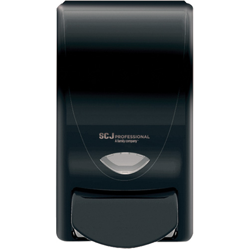 Distributeur transparent pour savon Proline Quick-View, &agrave; pression, Capacit&eacute; de 1000 ml, Format Cartouche de recharge Les Distributions ICE