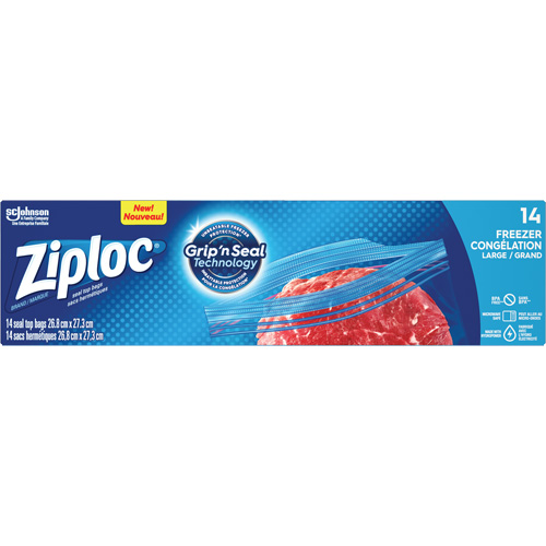 Sacs de cong&eacute;lation Ziploc Les Distributions ICE