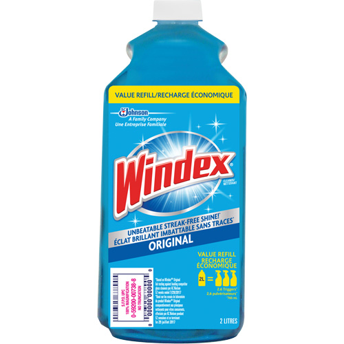 Windex&reg; Glass Cleaner Refill, 2 L, Bottle Les Distributions ICE
