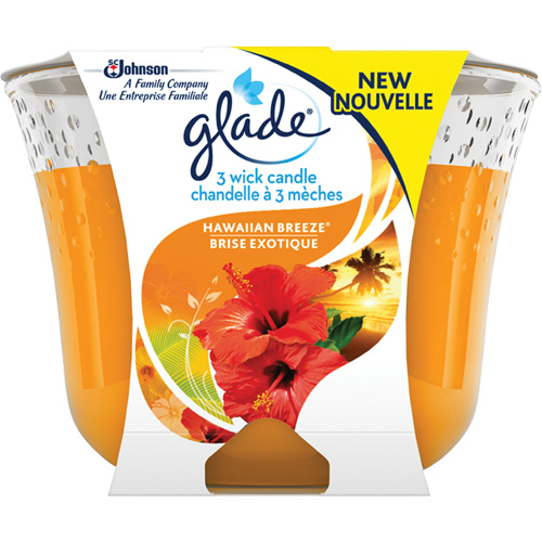 Chandelle &agrave; trois m&egrave;ches Glade, Brise exotique Les Distributions ICE