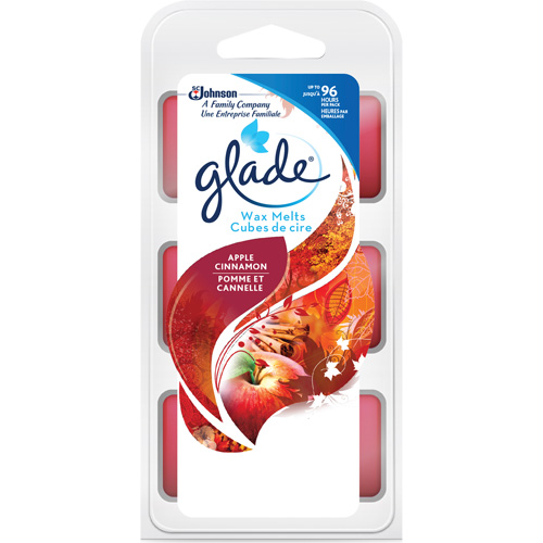 Cubes de cire parfum&eacute;e Glade, Pomme cannelle Les Distributions ICE
