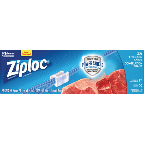 Sacs de cong&eacute;lation &agrave; glissi&egrave;re Ziploc Les Distributions ICE