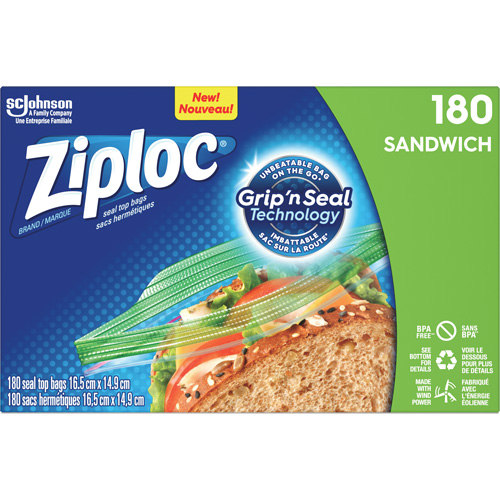 Ziploc&reg; Sandwich Bags Les Distributions ICE