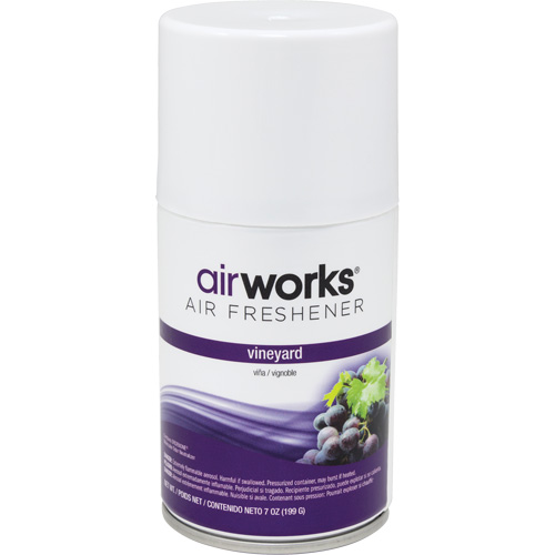 D&eacute;sodorisant en a&eacute;rosol &agrave; doses mesur&eacute;es AirWorks, Vignoble, Canette a&eacute;rosol Les Distributions ICE
