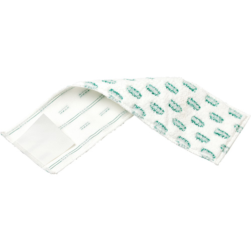 Tampon &agrave; vadrouille plat, R&eacute;cureur, Microfibre, 4-3/4" x 16" Les Distributions ICE