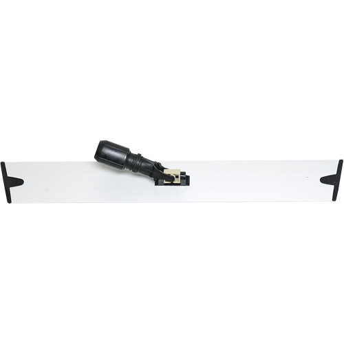 Microfiber Hook & Loop Dust Mop Frame, 24", Aluminum Les Distributions ICE