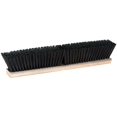 Push Broom Head, 24", Medium, Polypropylene Bristles Les Distributions ICE