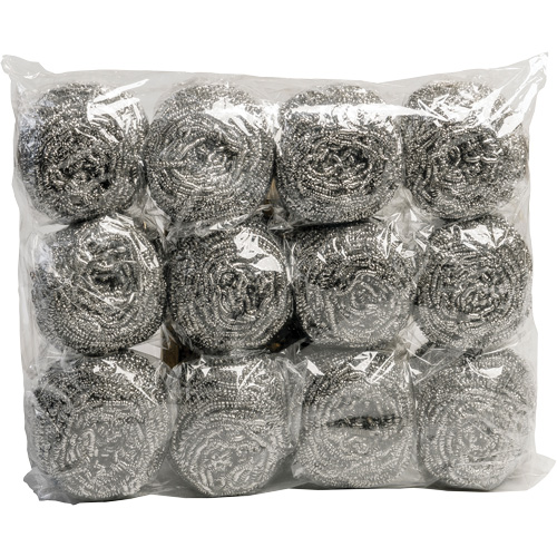 Stainless Steel Scouring Puff, 3" L x 3" W Les Distributions ICE