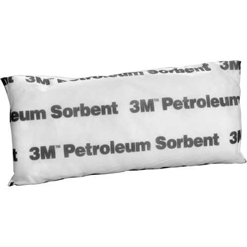 Petit tampon absorbant pour produits p&eacute;troliers, Huile seulement, 15" lo x 7" la, 12,7 gal absorption/pqt Les Distributions ICE