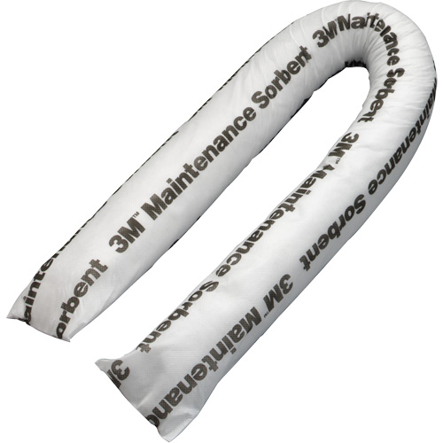 Maintenance Sorbent Mini-Boom, Universal, 4' L x 3" W, 15.6 gal Absorbancy Les Distributions ICE