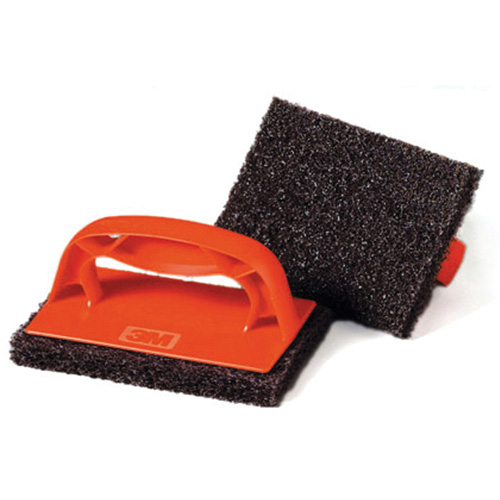 Tampon &agrave; r&eacute;curer pour plaque de cuisson Scotch-Brite, 4" lo x 6" la Les Distributions ICE