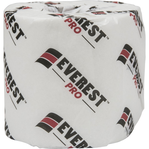 Everest Pro Toilet Paper, 2 Ply, 420 Sheets/Roll, 105' Length, White Les Distributions ICE