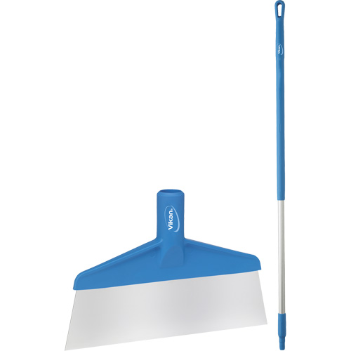 Grattoir &agrave; plancher avec manche, Bleu, 9-3/5" la x 55-9/10" lo Les Distributions ICE