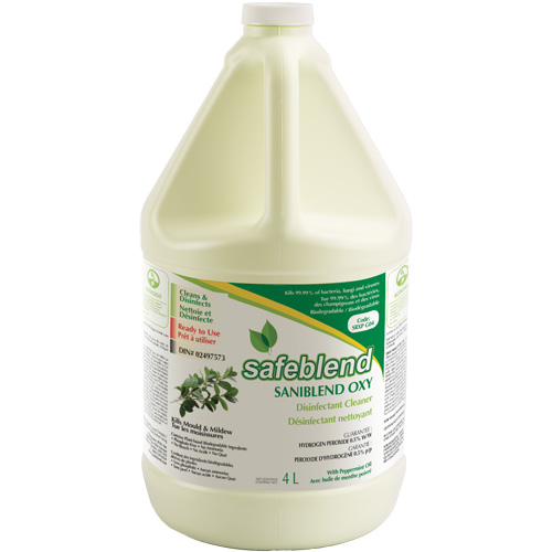 OXY Peppermint Oil Disinfectant Cleaner, 4 L, Jug Les Distributions ICE