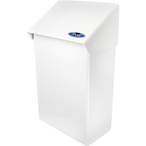 Poubelle pour serviettes hygi&eacute;niques mont&eacute;e en surface Les Distributions ICE