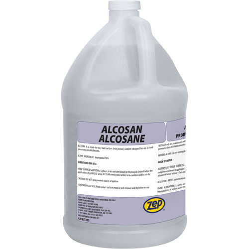 D&eacute;sinfectant de surfaces dures Alcosan, 4 L, Cruche Les Distributions ICE