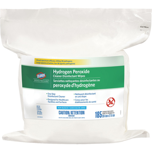 Healthcare&reg; Hydrogen Peroxide Cleaner Disinfecting Wipes, 185 Count Les Distributions ICE