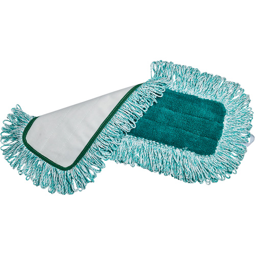 Tampon sec &agrave; frange, Style Boucles et crochets, Microfibre/Polyester, 36" lo x 5-3/4" la Les Distributions ICE