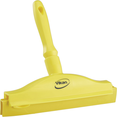 Raclette &agrave; lame double ultra hygi&eacute;nique, 10", Jaune Les Distributions ICE