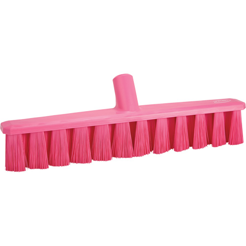 UST Push Broom, Medium Bristles, 15-1/4", Polyester, Pink Les Distributions ICE