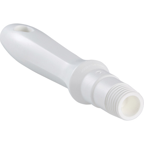 Mini manche, Brosse/Support &agrave; tampon/Grattoir/Raclette, Blanc, Standard, 6-1/4" lo Les Distributions ICE