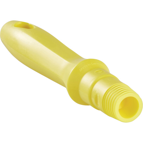 Mini Handle, Brush/Pad Holder/Scraper/Squeegee, Yellow, Standard, 6-1/4" L Les Distributions ICE