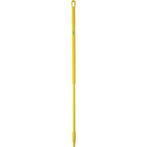 Handle, Broom/Brush/Pad Holder/Scraper/Squeegee, Yellow, Standard, 51-1/2" L Les Distributions ICE