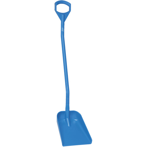Ergonomic Small Blade Shovel, 50" Length, Plastic, Blue Les Distributions ICE