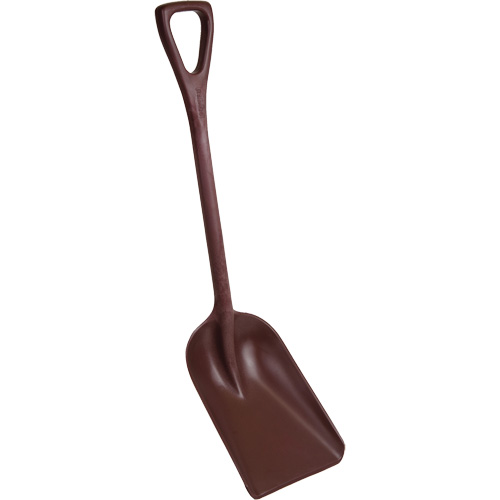 Pelle monobloc perceptible par d&eacute;tecteur de m&eacute;tal, Lame 10" x 14", Longueur de 37-1/2", Plastique, Rouge Les Distributions ICE
